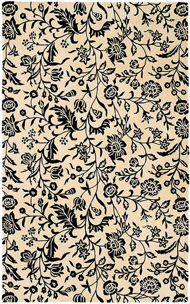 HRI South Beach 7746A Black Rug