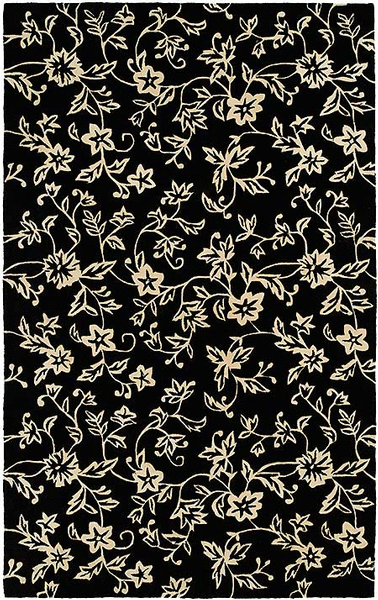 HRI South Beach 7748C Black Rug