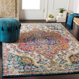 surya rug co elaziz elz 2335 bright pink rug