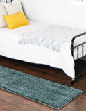 unique loom jill zarin shaggy chic shaggy rosemary green rug