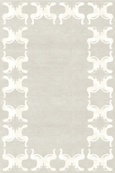 Delos, Inc. Pretty As A Peacock 802 Grey Rug