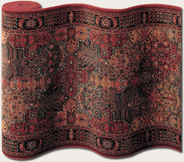 Couristan Kashimar 8143/3203 Antique Red Rug