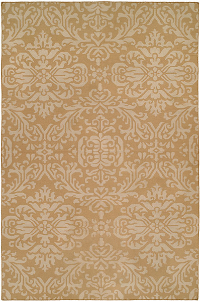 HRI Damask 9 Beige Rug
