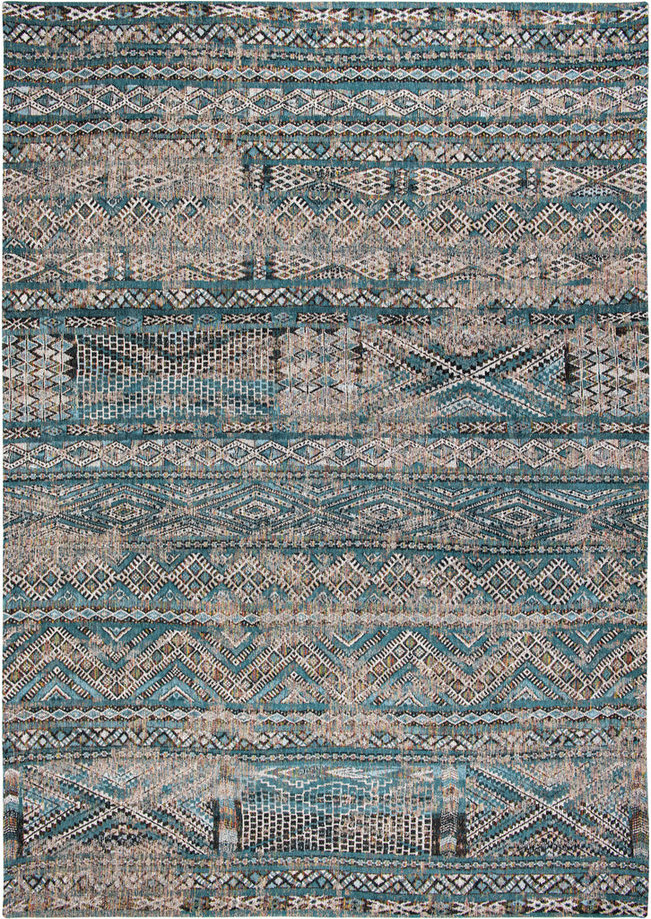 Louis De Poortere Antiquarian 9110 Zemmuri Blue Rug