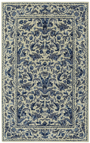 Capel Garden Farms 9249 Cream-Blue Rug