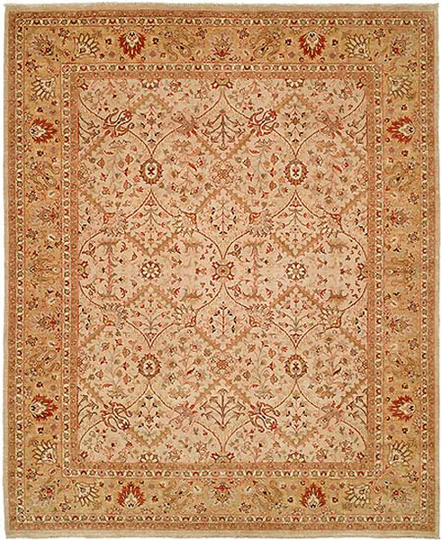 HRI Silver Oak 9671 Beige Rug