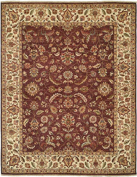 HRI Carlyle A34 Purple Rug