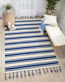 Nourison Clearance Rio Vista DST01 Ivory/Navy Rug