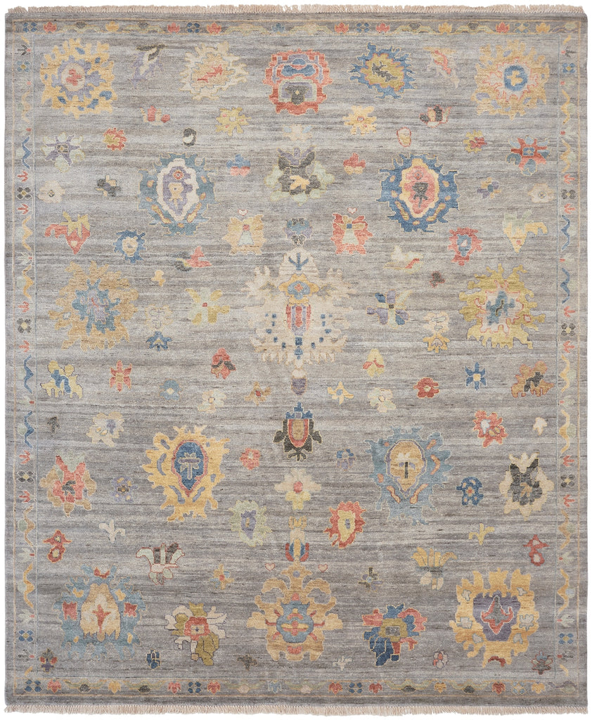 Rugs Done Right Athol AH93 Pearl Grey Multi Rug