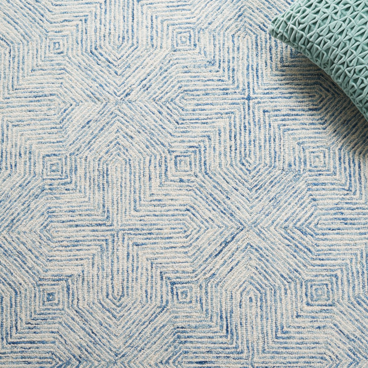 safavieh clearance abstract abt425m blue rug