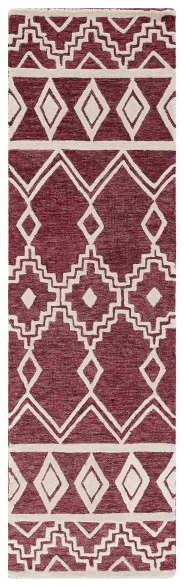 safavieh clearance abstract abt851q red rug