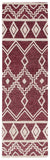 safavieh clearance abstract abt851q red rug