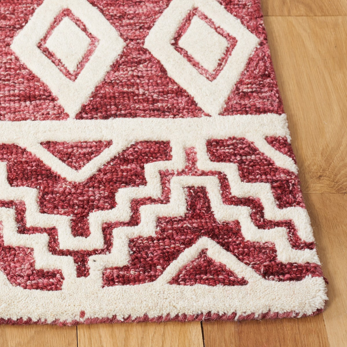 safavieh clearance abstract abt851q red rug