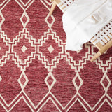 safavieh clearance abstract abt851q red rug