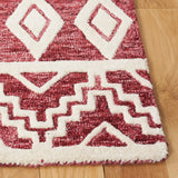 safavieh clearance abstract abt851q red rug