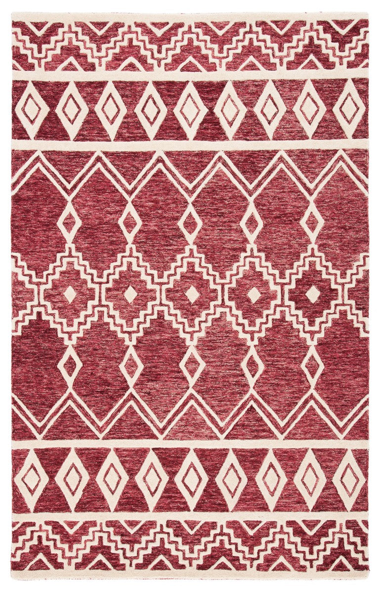 safavieh clearance abstract abt851q red rug