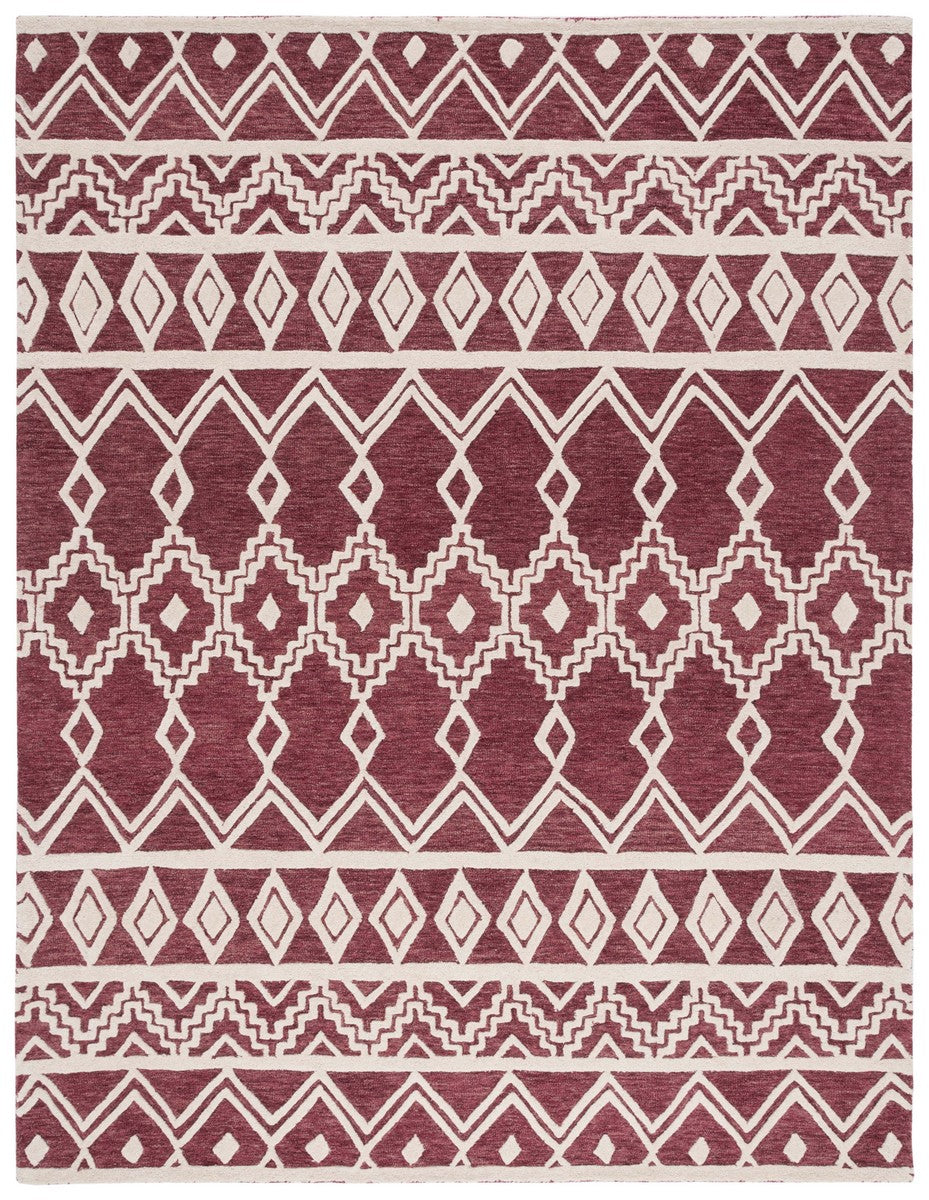 safavieh clearance abstract abt851q red rug