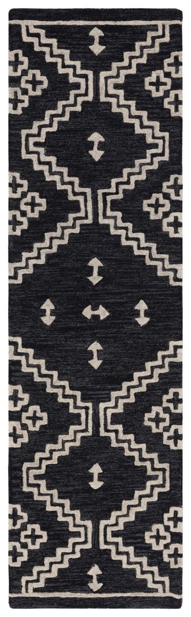 safavieh clearance abstract abt852z black rug