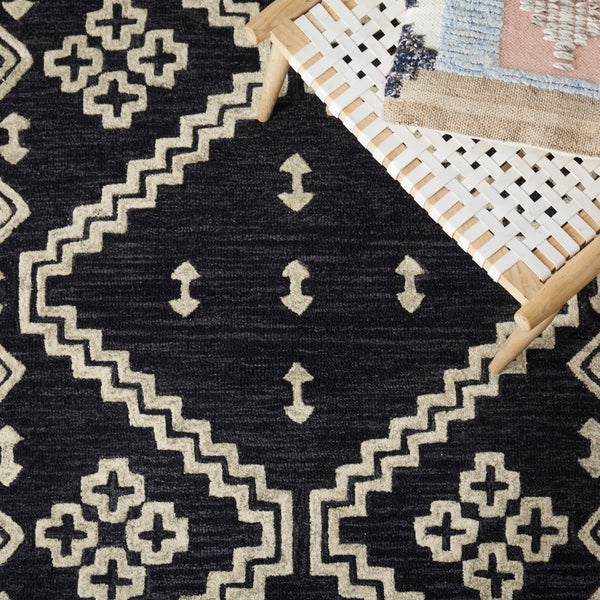 safavieh clearance abstract abt852z black rug