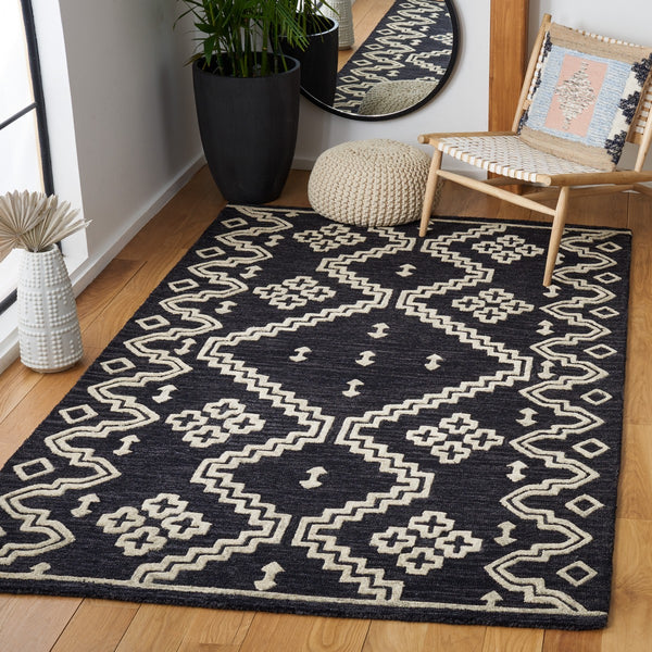 safavieh clearance abstract abt852z black rug
