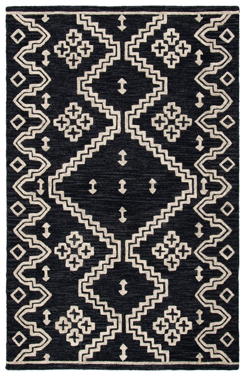 safavieh clearance abstract abt852z black rug