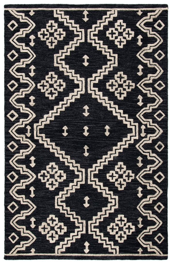 safavieh clearance abstract abt852z black rug