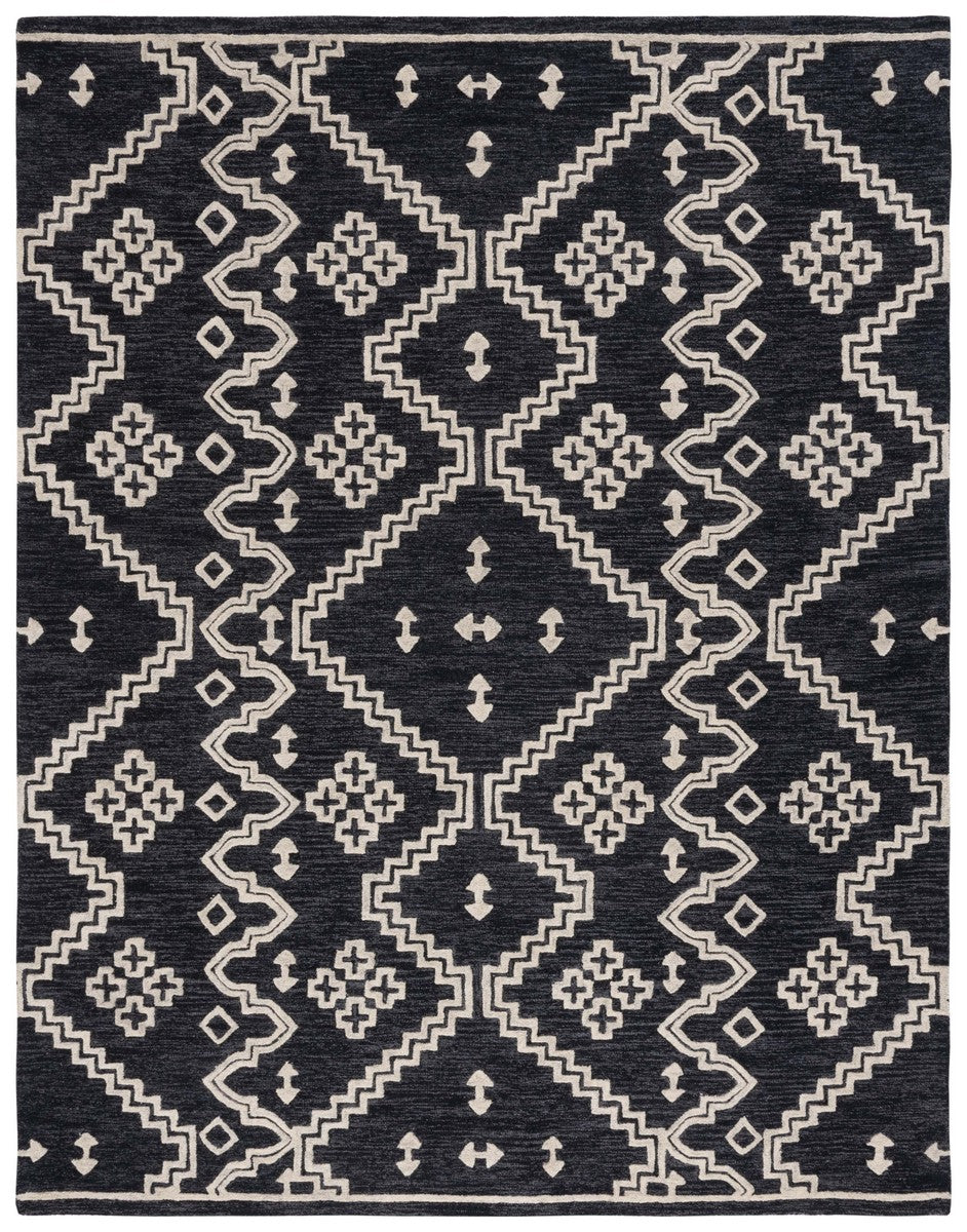 safavieh clearance abstract abt852z black rug