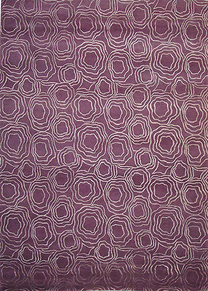 HRI Himalayan AC03 Mauve Rug