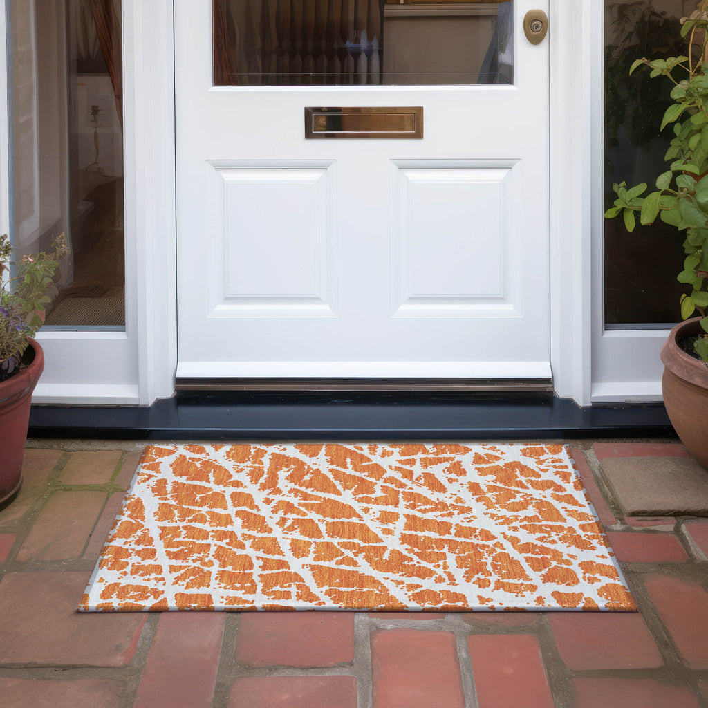 addison chantille acn501 orange rug