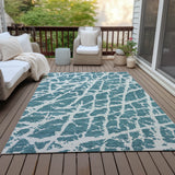 addison chantille acn501 teal rug