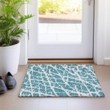addison chantille acn501 teal rug
