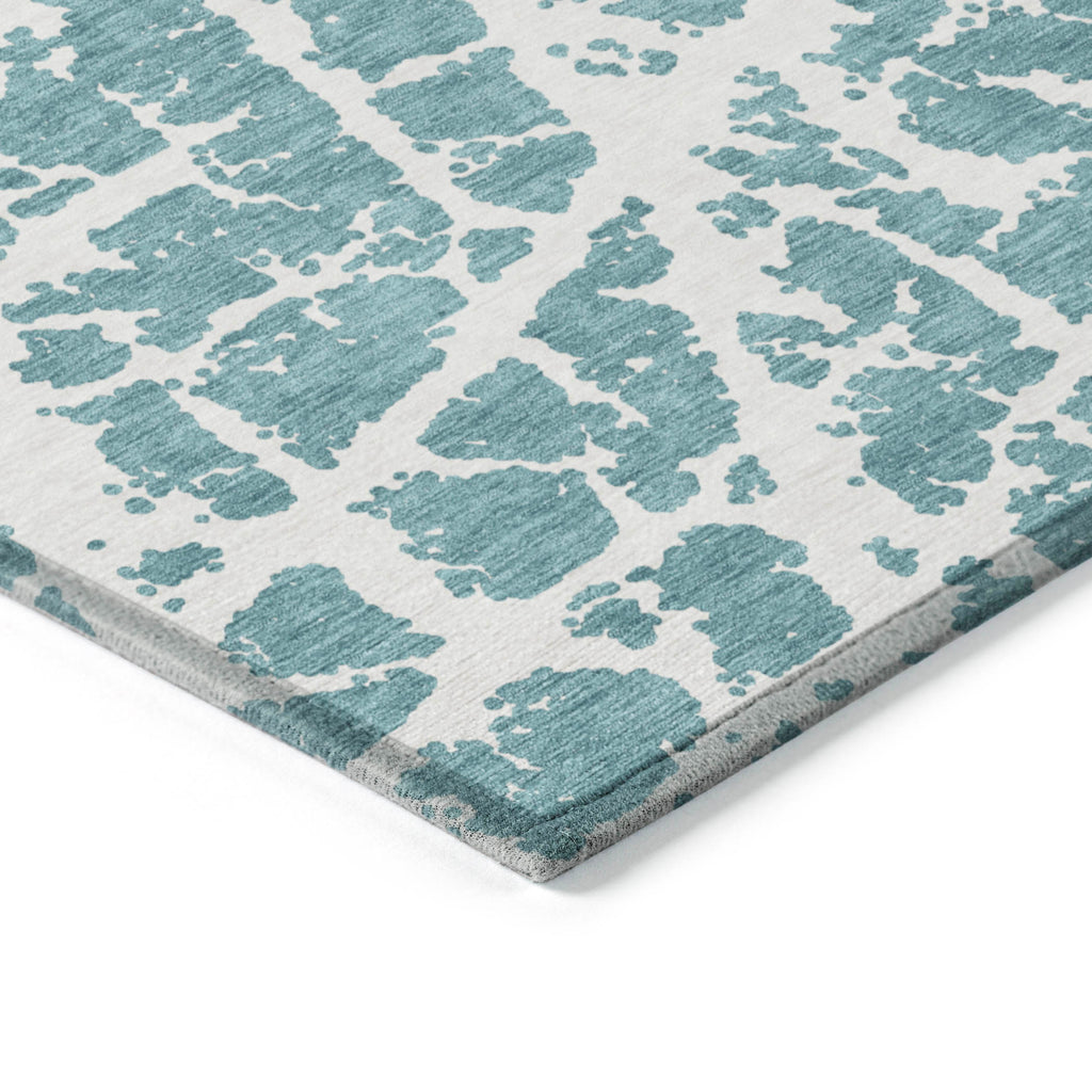 addison chantille acn501 teal rug