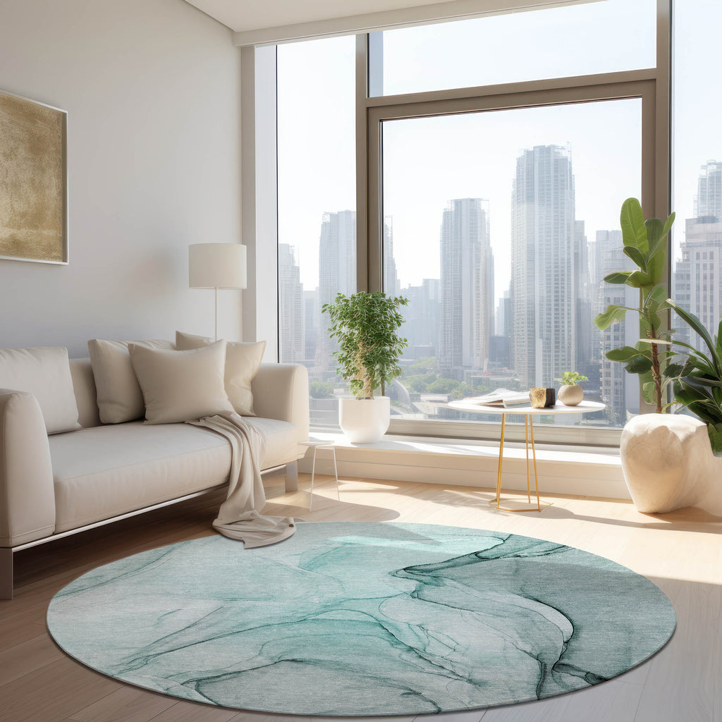 addison chantille acn502 teal rug