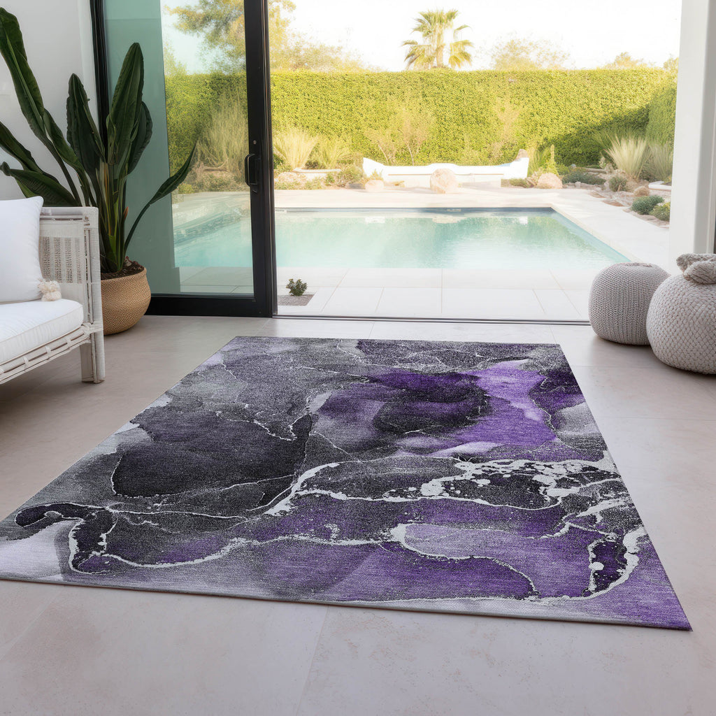 addison chantille acn503 purple rug