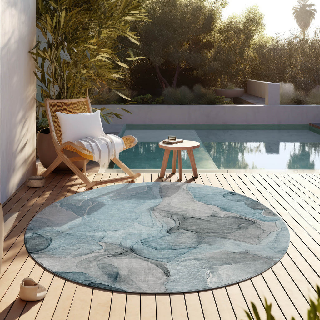 addison chantille acn504 teal rug
