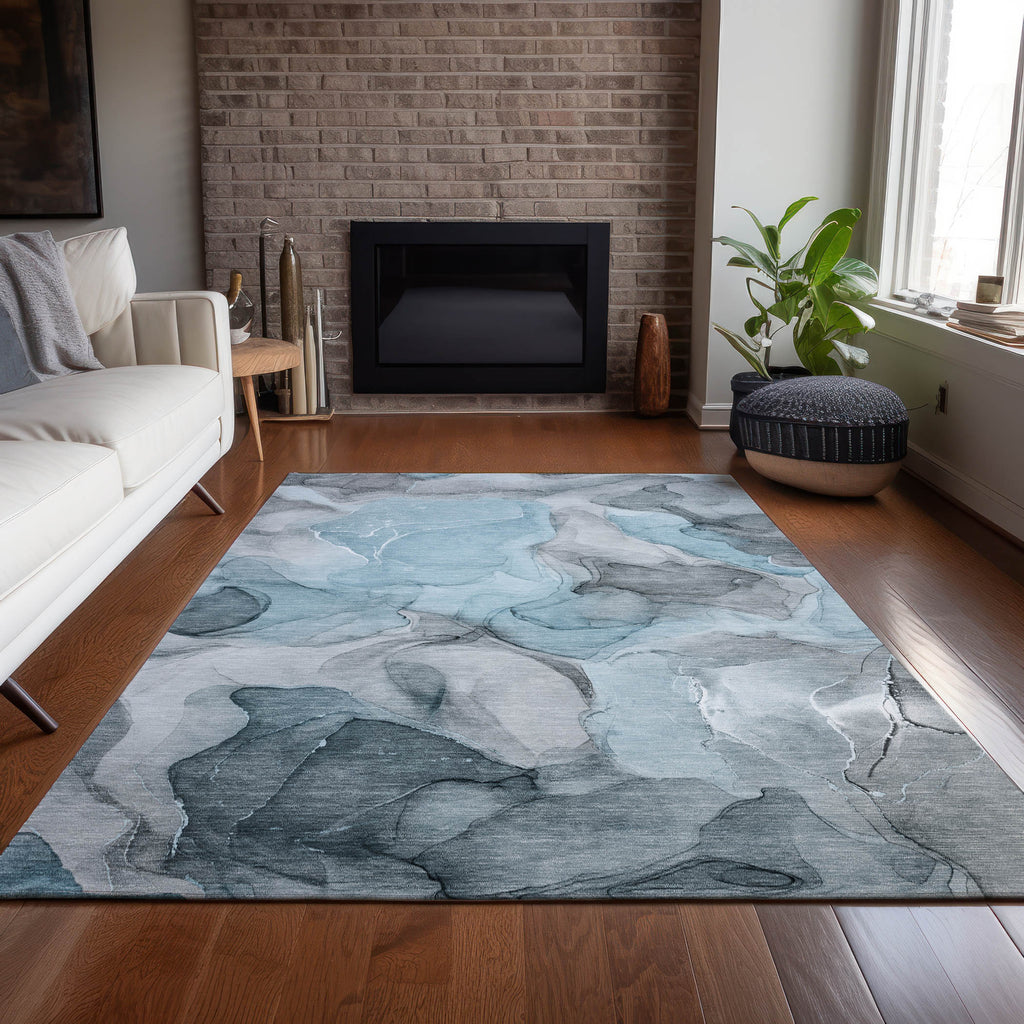 addison chantille acn504 teal rug