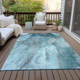 addison chantille acn505 teal rug