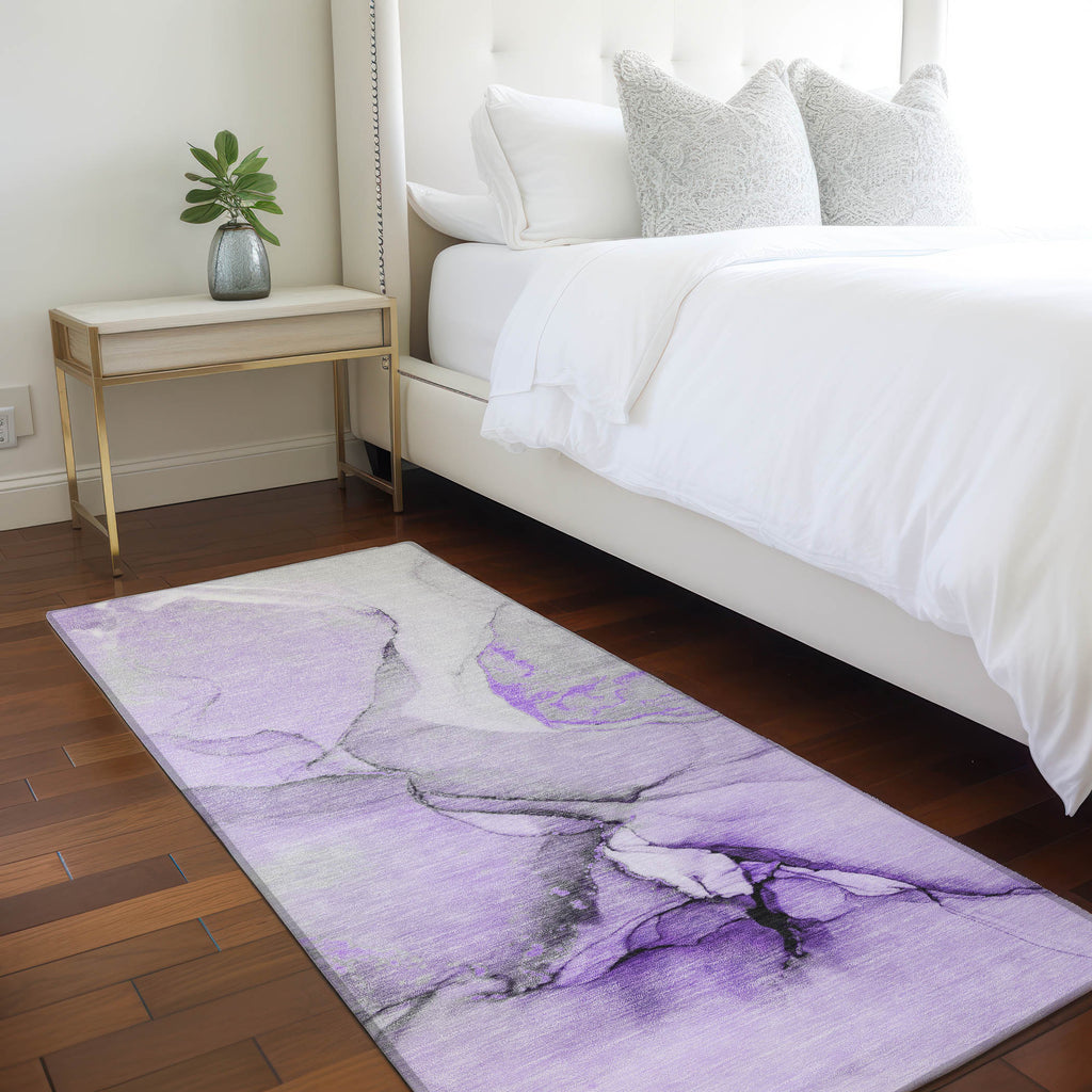 addison chantille acn506 purple rug
