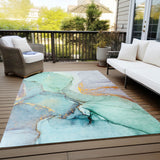 addison chantille acn506 teal rug
