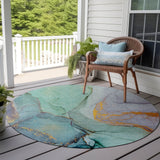 addison chantille acn506 teal rug