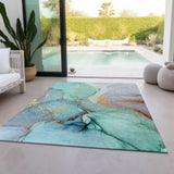 addison chantille acn506 teal rug