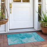 addison chantille acn507 teal rug