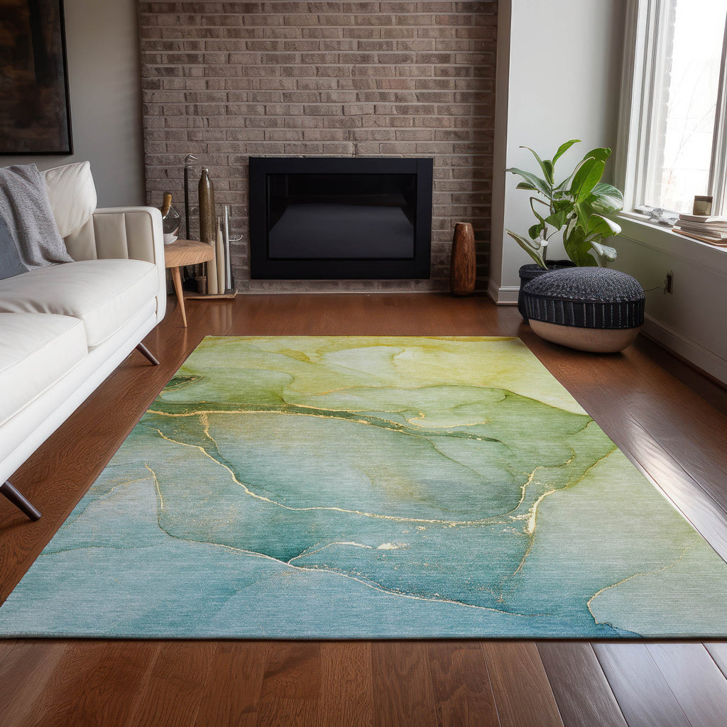 addison chantille acn508 green rug