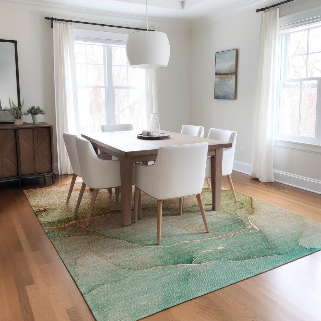 addison chantille acn508 teal rug