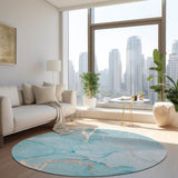 addison chantille acn510 teal rug