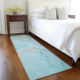 addison chantille acn510 teal rug