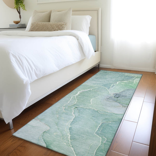 addison chantille acn511 teal rug