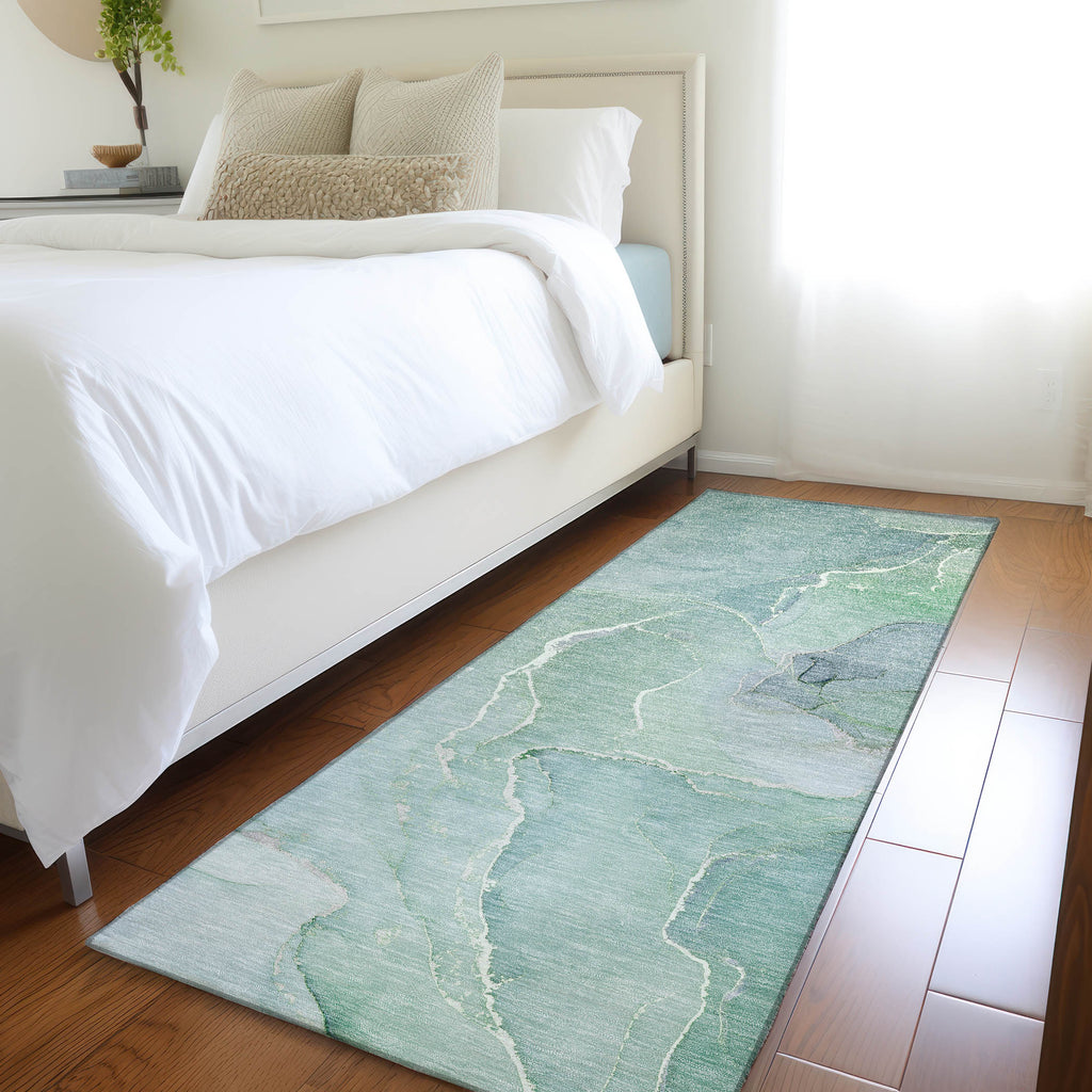 addison chantille acn511 teal rug