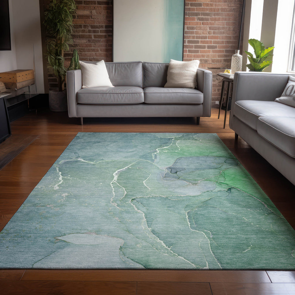 addison chantille acn511 teal rug