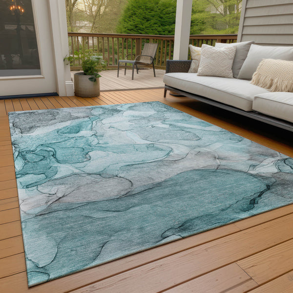 addison chantille acn512 teal rug